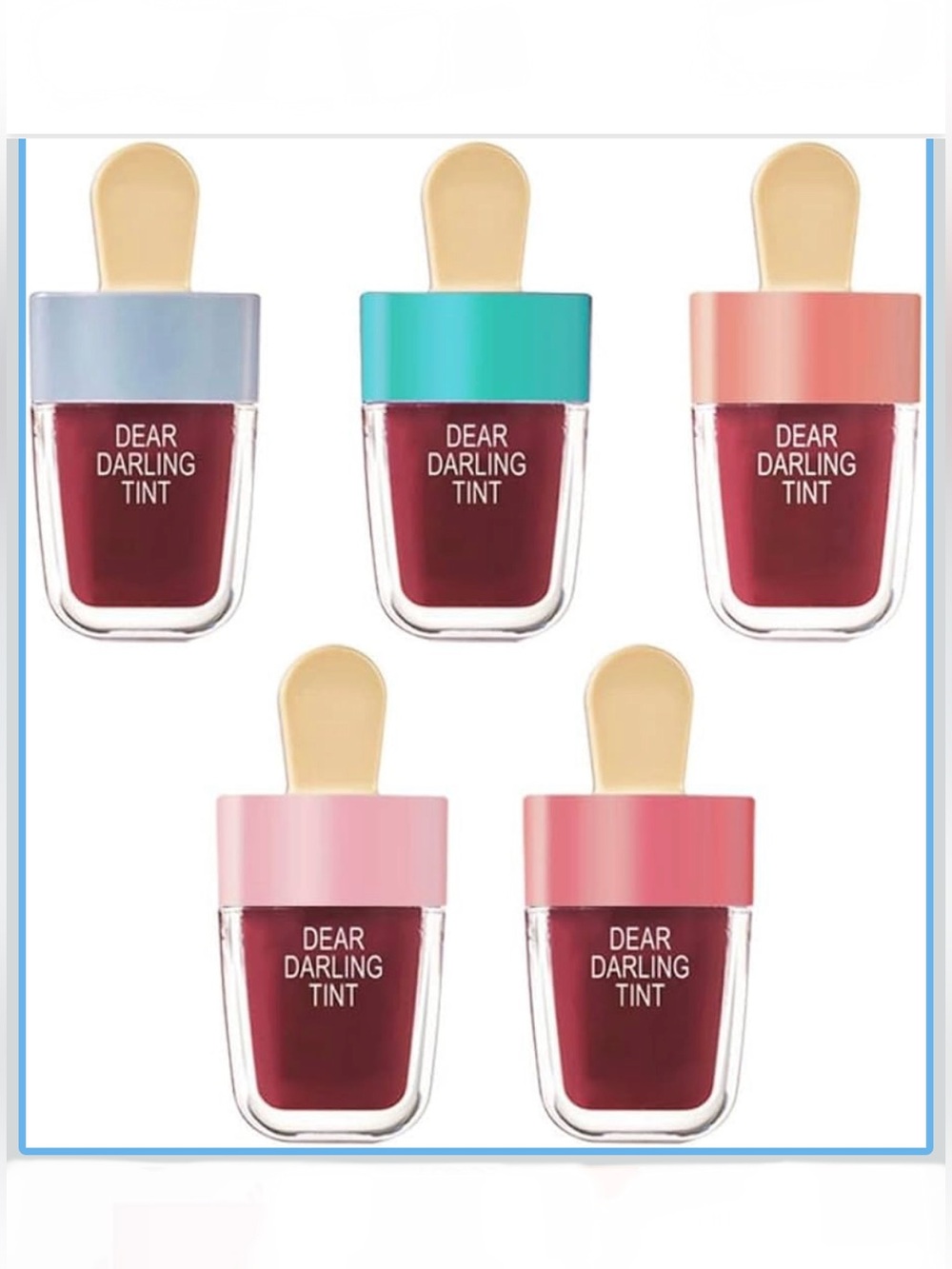 Lip Tint Oil Popsicles - Set of 2